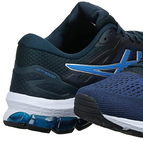 Asics GT-1000 10, Running Shoe Hombre, Monaco Blue/Electric Blue, 44.5 EU