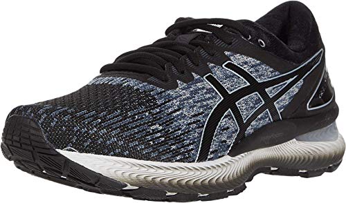 ASICS Men's Gel-Nimbus 22 Running Shoes, 11.5M, Black/Black