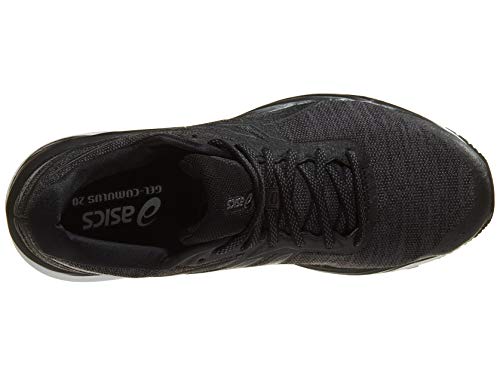 Asics - Zapatillas de correr Gel-Cumulus 20 MX para hombre, Negro (Negro/Gris oscuro), 42.5 EU