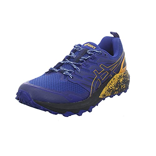 ASICS, Zapatillas de Running Hombre, Monaco Blue Sunflower, 44.5 EU