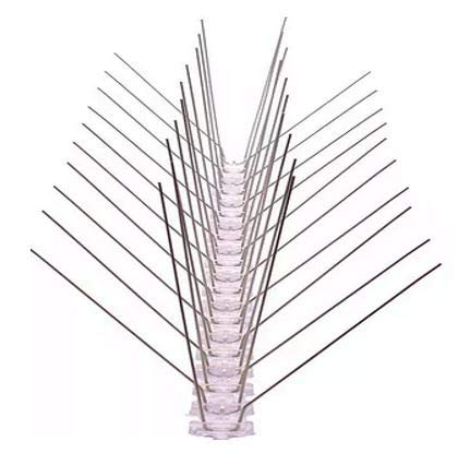 AVIFIN Antipalomas - 5m lineales de Pinchos, Púas antiaves. (Modelo con Apertura de púas = 15cm de Ancho). Combine Distintos Packs de Nuestra Gama AVIFIN.