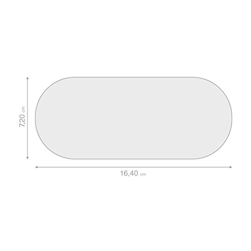 Balvi - Estuche para Gafas y lentillas l'Hédoniste con Espejo Incorporado. Incluye Recipiente para le