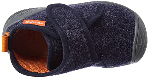 Biomecanics 211160, Pantuflas, Azul Marino (Fieltro), 21 EU