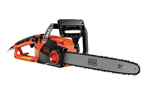 BLACK+DECKER CS2245 Motosierra eléctrica 2200W espada 45 cm velocidad 12.5 m/s