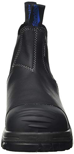 Blundstone Work & Safety Boots, Botas Estilo Chelsea Hombre, Platino Negro, 46 EU