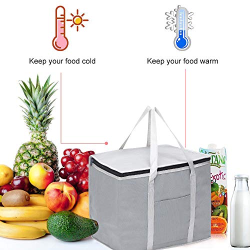 Bolsa termica, bolsa isotermica de 30 litros, bolsa termica porta alimentos, bolsa almuerzo, bolsa nevera para camping, barbacoa, compras, pesca, actividades familiares al aire libre