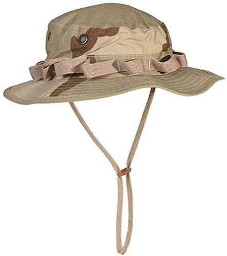 Boonie tiene desierto-3 color Importación - algodón, Pintura De Camuflaje, Desierto 3 Colores, 65% poliester 35% algodón 100% algodón, Unisex - Adulto, M, 3-colores Desert