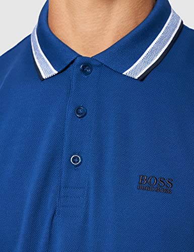 BOSS Paddy Camisa de Polo, Bright Blue433, S para Hombre