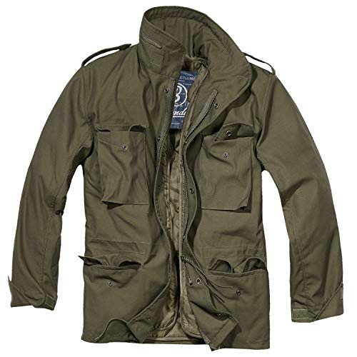 Brandit M65 estándar Chaqueta, Oliva, M para Hombre