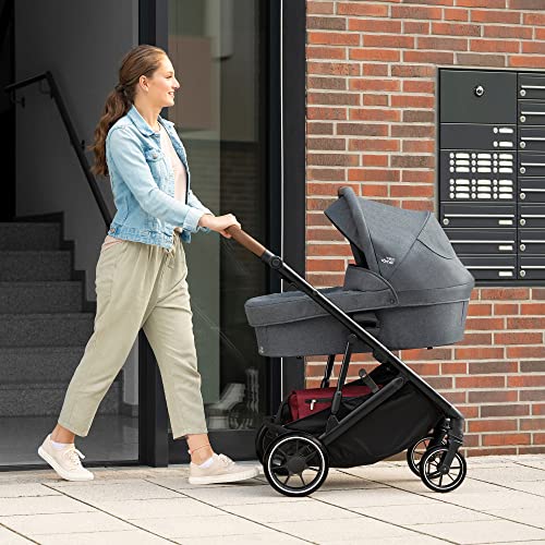 Britax Römer STRIDER M Carrycot, 0-9 kg, desde el Nacimiento hasta los 9 meses, Elephant Grey