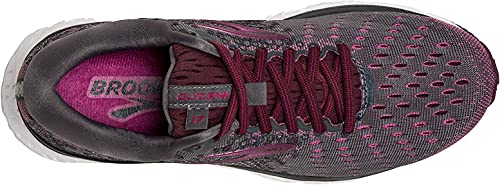 Brooks Glycerin 17, Zapatillas de Running Mujer, Multicolor (Ebony/Wild Aster/Fig 081), 38 EU