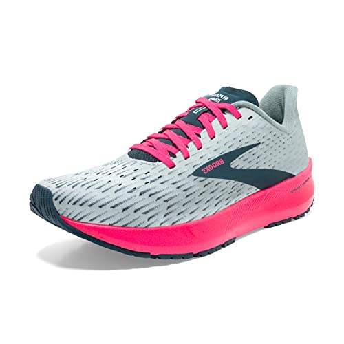 Brooks Hyperion Tempo, Zapatillas para Correr Mujer, Ice Flow/Navy/Pink, 42 EU