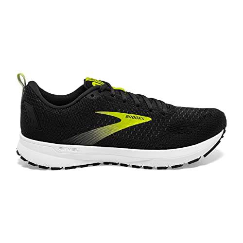 Brooks Revel 4 Negro Amarillo 1103471D024