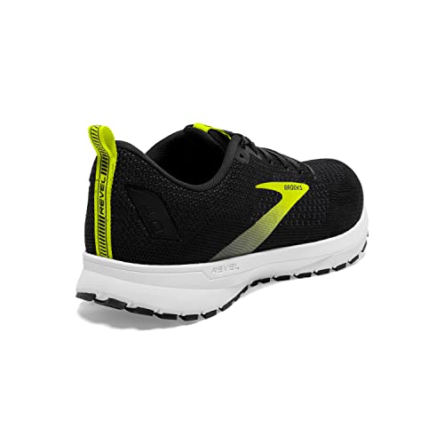 Brooks Revel 4 Negro Amarillo 1103471D024