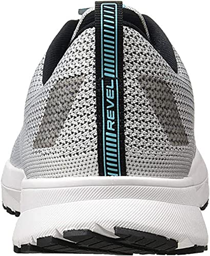 Brooks Revel 4, Zapatillas para Correr Hombre, Grey Black Capri, 42.5 EU