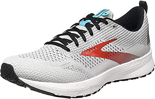 Brooks Revel 4, Zapatillas para Correr Hombre, Grey Black Capri, 42.5 EU