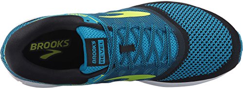 Brooks Revel, Zapatillas de Running Hombre, Azul (Methylbluelimepopsicleblack 1d433), 42.5 EU