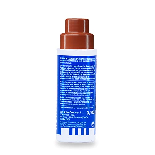 Bruguer Emultín Colorante Líquido Superconcentrado para pinturas y esmaltes Almagre 100 ml