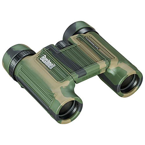 Bushnell - H2O - 10x25 - Camo - Prisma de Techo - A prueba de agua y niebla - Oculares Giratorios - 130106