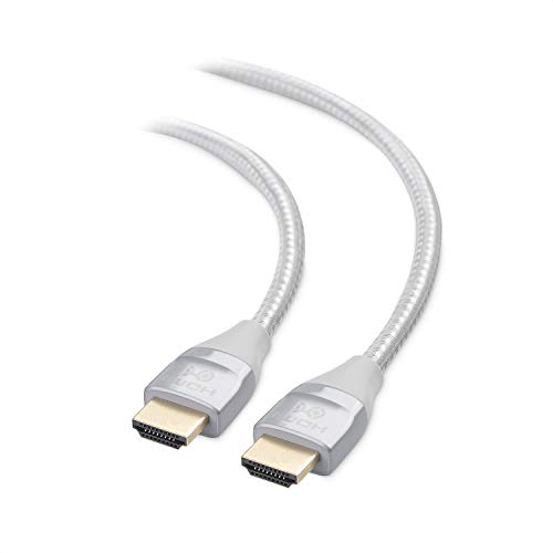 Cable Matters Cable HDMI 48Gbps Ultra 8K con Conectores de Metal y Cubierta Trenzada para PS5, Xbox Series X/S, RTX3080/3090, Apple TV y más - Compatible con 8K 120 Hz y HDR - 2 m