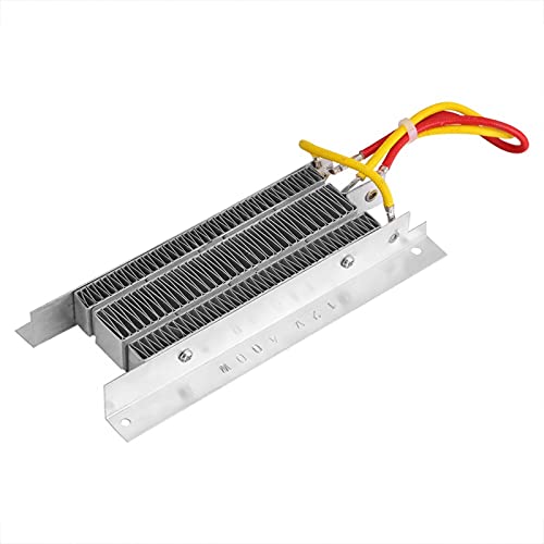 Calentador de aire PTC, calentador de aire de cerámica PTC, calentador de cerámica eléctrico de 12 V y 400 W, elemento calefactor PTC de aislamiento termostático, elemento calefactor de tubo de alumin