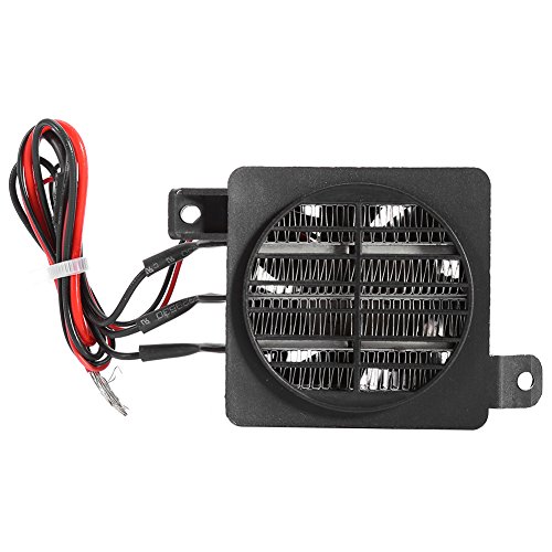 Calentador Eléctrico Calentador de PTC Calentador Termostático Ahorro de Energía Ventilador de Aire del Coche Elemento de Calefacción de Temperatura Constante(24V 250W)