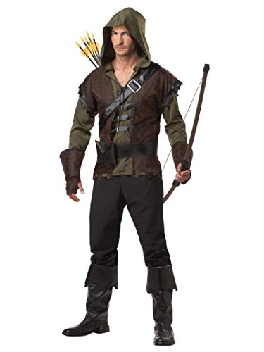 California Costume Disfraz Robin Hood – Talla XL