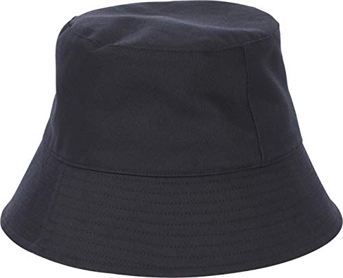 Calvin Klein Bucket Hat Sombrero de Copa Baja, CK Black, One Size para Hombre