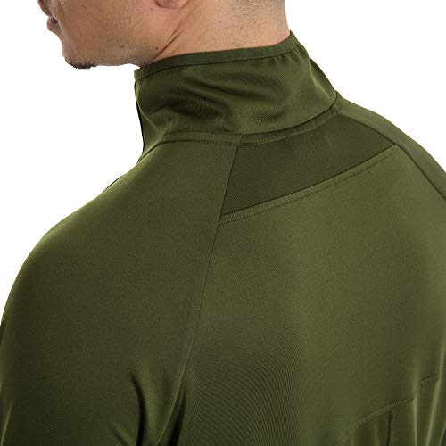 Canterbury Top Elite de Primera Capa para Hombre, Hombre, Camiseta, QA004784, Rifle Verde, S