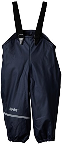 CareTec 4002 Pantalones de barro impermeables y a prueba de viento para Unisex niños, Azul (Dark Navy 778), 80 (9-12 Meses)