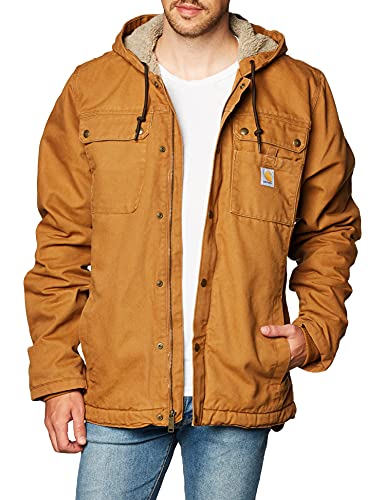 Carhartt Bartlett Jacket prendas de trabajo, Brown, XL para Hombre