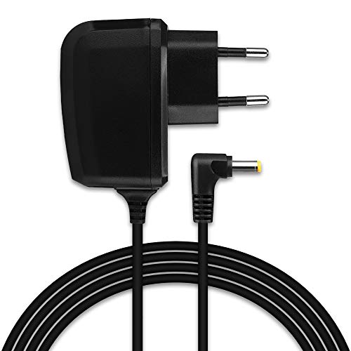 CELLONIC® Cargador 1,20m Compatible con Sony DualSense Charging Station/PSP-1000 1004 2000 2004 3000 3004 E1000 E1004, Cable Carga 4.0mm x 1.7mm 5V 1A Fuente de Alimentación Adaptador CA