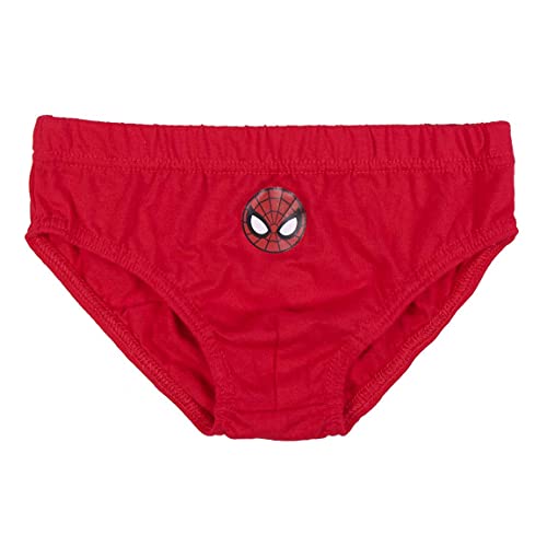 CERDÁ LIFE'S LITTLE MOMENTS 2200007407 T0203-C81 Pack Calzoncillos Niño de Spiderman con Licencia Oficial Marvel, Multicolor, 3 años