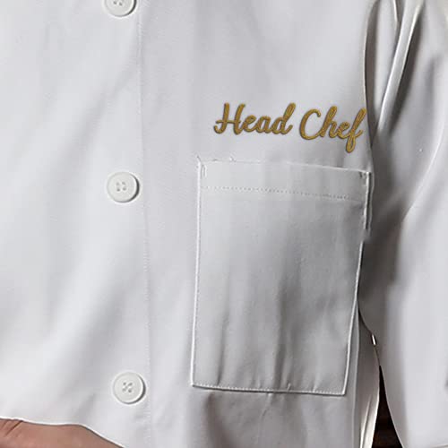 Chaqueta de Chef Personalizada, Chaqueta de Chef Personalizada, Manga Larga, Nombre Bordado, Uniforme de Cocinero, Ropa de Chefworks, Camisas para Hombres y Mujeres