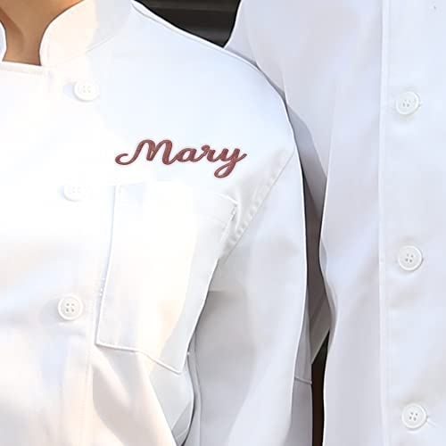 Chaqueta de Chef Personalizada, Chaqueta de Chef Personalizada, Manga Larga, Nombre Bordado, Uniforme de Cocinero, Ropa de Chefworks, Camisas para Hombres y Mujeres