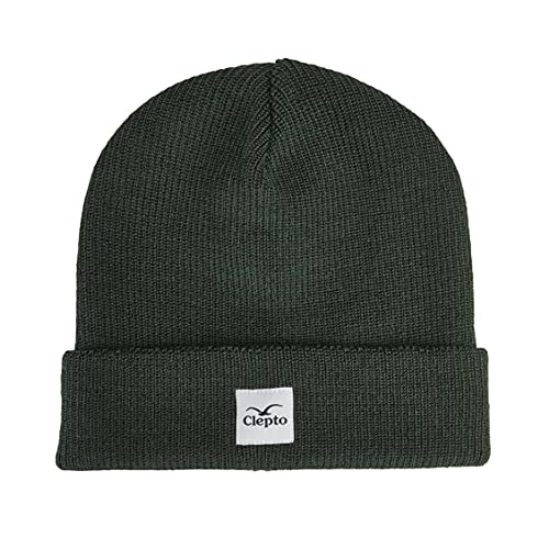 Cleptomanicx Beanie Cimo (Scarab Green)