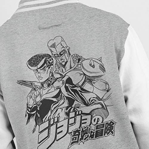 Cloud City 7 Jojos Bizarre Adventure Josuke and Crazy Diamond Men's Varsity Jacket