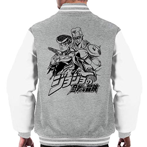 Cloud City 7 Jojos Bizarre Adventure Josuke and Crazy Diamond Men's Varsity Jacket