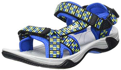 CMP – F.lli Campagnolo Kids Hamal Hiking Sandal, Sandalias de Senderismo Unisex Adulto, Multicolor Zaffiro M974, 40 EU