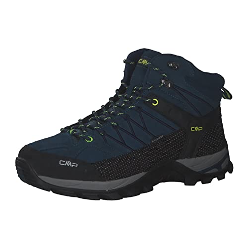 CMP Rigel Mid Outdoorschuh Hombre Schuhe Stiefel Outdoor Wandern Trekking Velourleder/Textil-Kombination Uni