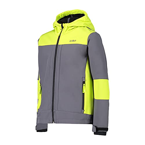 CMP Softshell Jacket with ClimaProtect WP 7,000 Technology Chaqueta Shell, Titanio, 152 para Niños