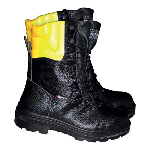 Cofra, Woodsman BIS Botas resistentes a cortes resistentes para trabajadores forestales, 43, Negro