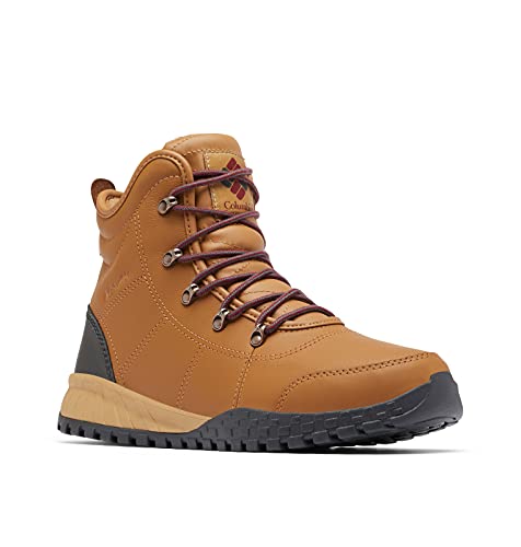 Columbia Fairbanks Rover II, Zapatos para Nieve Hombre, Alce Jaspe Rojo, 47 EU