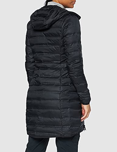 Columbia Lake 22 Down Long Hooded , Chaqueta de plumas larga con capucha Mujer, Negro (BLACK), L