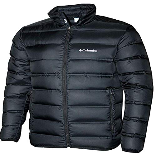 Columbia Men's McKay Lake 2.0 Down Puffer Winter Jacket, Black (Small)