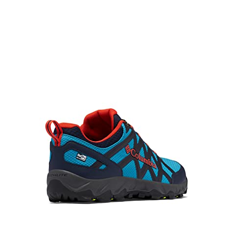 Columbia Peakfreak X2 Outdry, Zapatillas de Senderismo Hombre, Azul (Deep Marine/Bold Orange), 44 EU