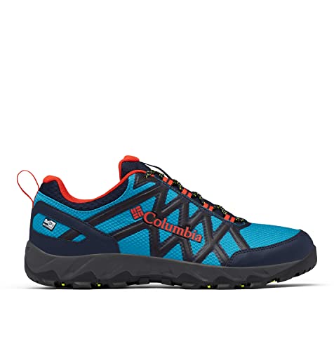 Columbia Peakfreak X2 Outdry, Zapatillas de Senderismo Hombre, Azul (Deep Marine/Bold Orange), 44 EU