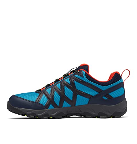 Columbia Peakfreak X2 Outdry, Zapatillas de Senderismo Hombre, Azul (Deep Marine/Bold Orange), 44 EU