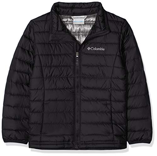 Columbia Powder Lite Chaqueta De Plumón, Niños, Negro (Black), S