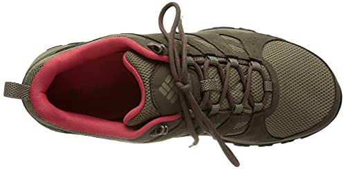 Columbia Redmond Iii Waterproof Zapatillas para caminar para Mujer, Marrón (Coral rojo guijarro), 36 EU